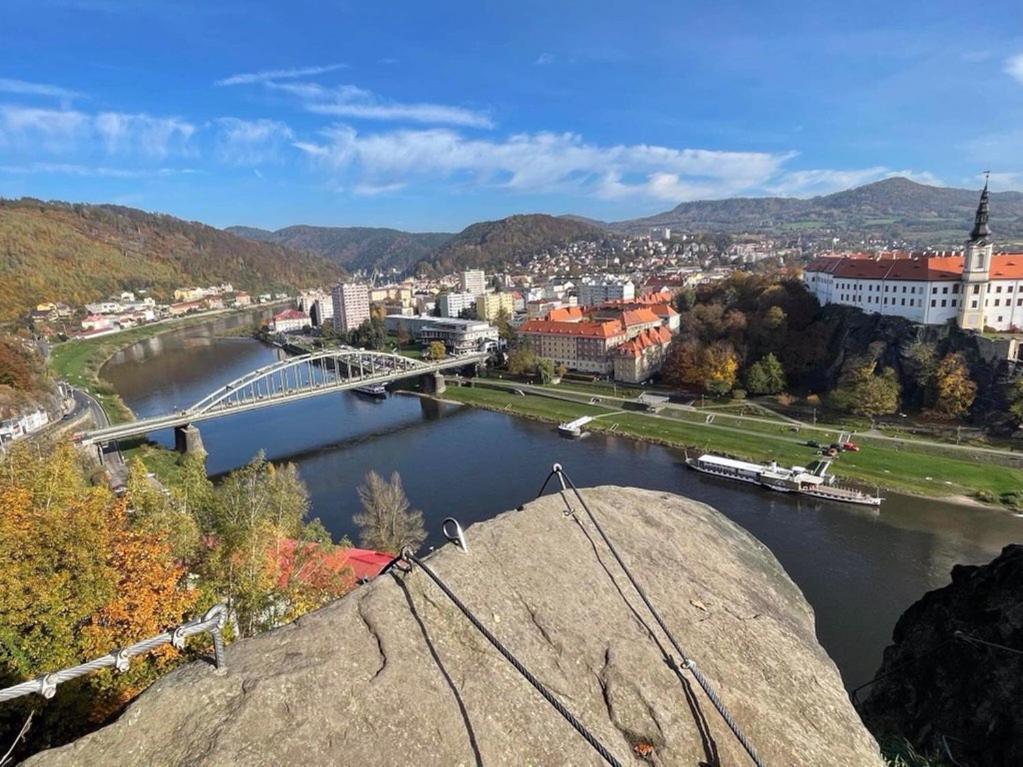 Apartman Oaza Dc Decin Buitenkant foto